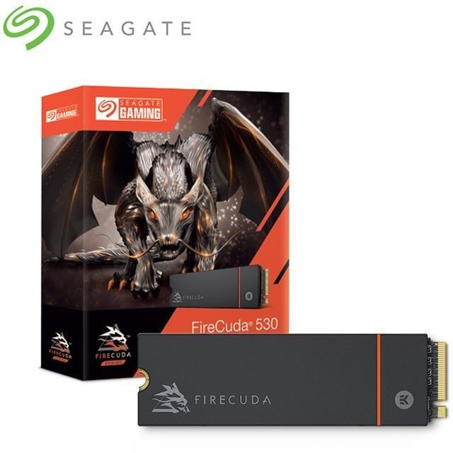 SEAGATE 希捷 FireCuda 530 1TB 1T PCIe Gen4 SSD (含散熱片)