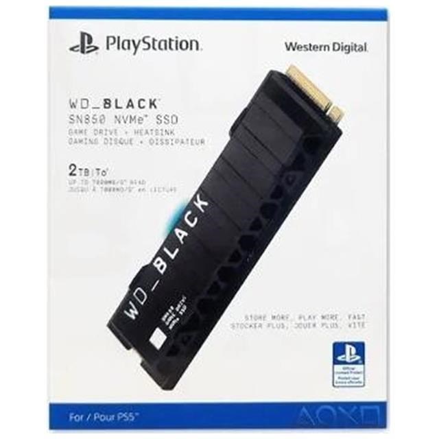 WD BLACK SN850P 2TB 2T M.2 NVMe PCIe SSD FOR PS5