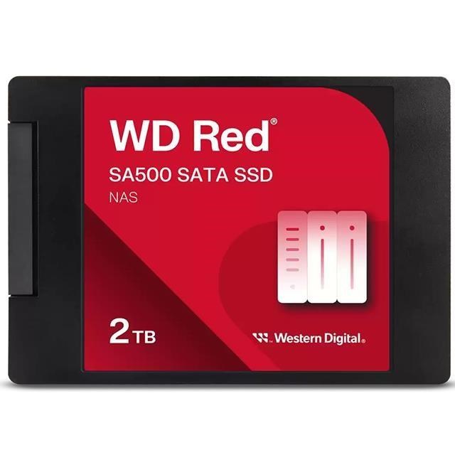 WD RED 紅標 SA500 2TB NAS 2.5吋 SSD WDS200T2R0A