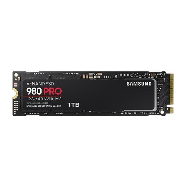 Samsung三星 980 PRO 1TB PCIe 4.0 NVMe M.2 SSD(台灣代理商貨)