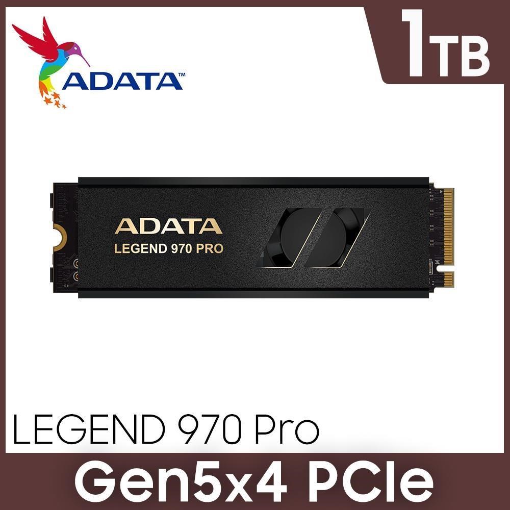 ADATA 威剛 LEGEND 970 Pro 1TB PCIe Gen5x4 M.2 2280 SSD固態硬碟