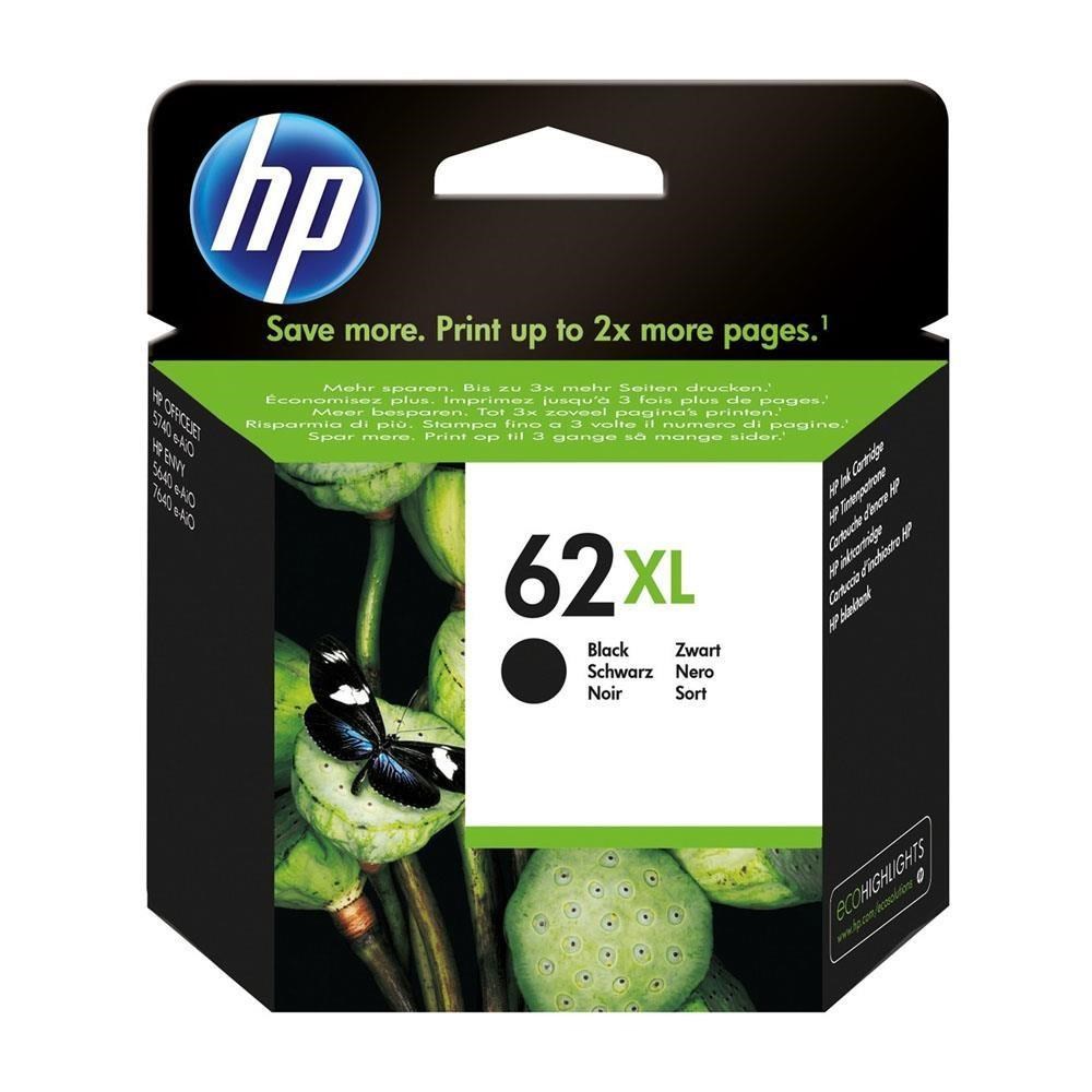 HP C2P05AA 62XL 高容量 原廠黑色墨水匣