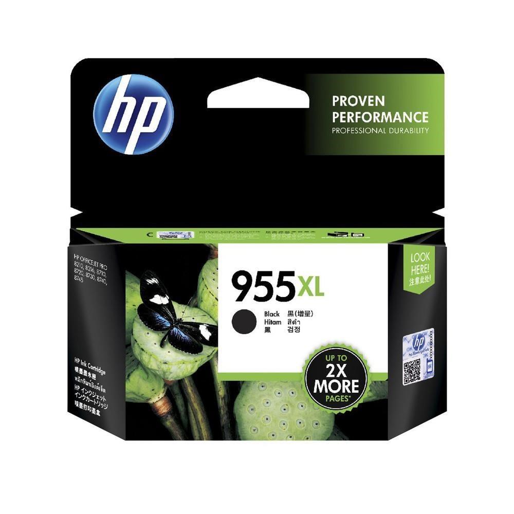 HP L0S72AA 955XL 高容量 原廠黑色墨水匣