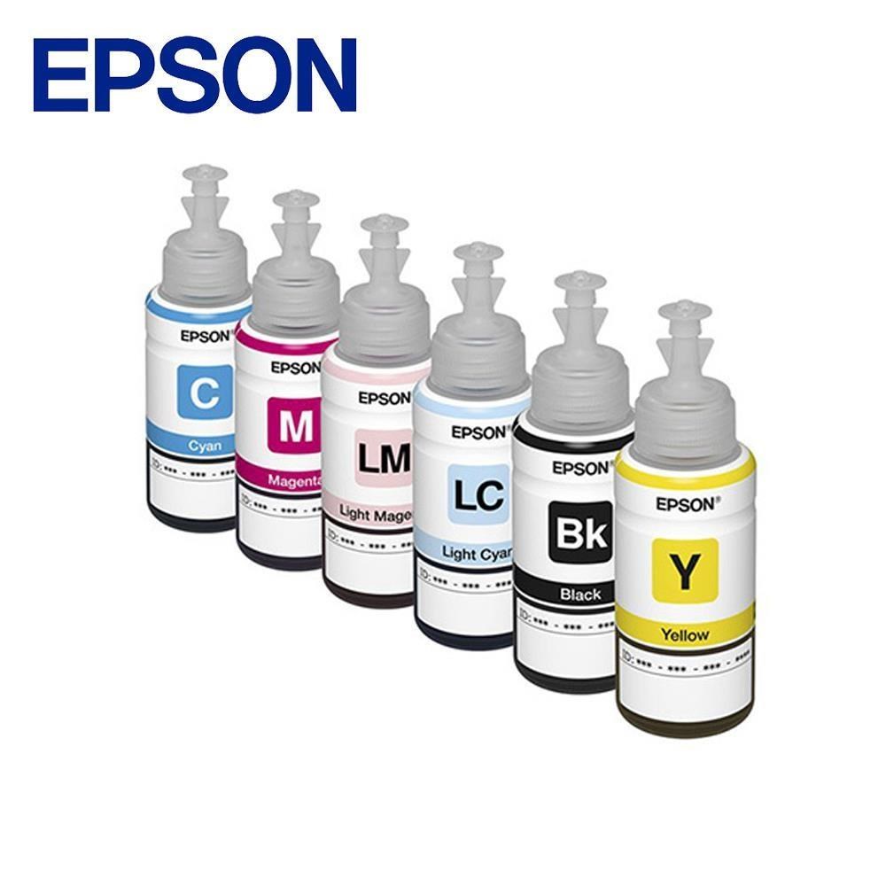 EPSON T673 真空包裝 原廠墨水 六色一組 適用 L800 L805 L1800