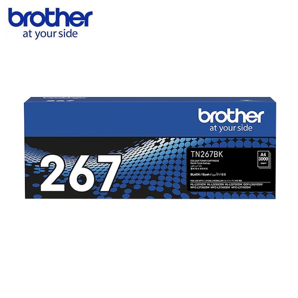 Brother TN-267 TN267 BK 黑色 原廠高容量碳粉匣 適L3270CDW L3750CDW