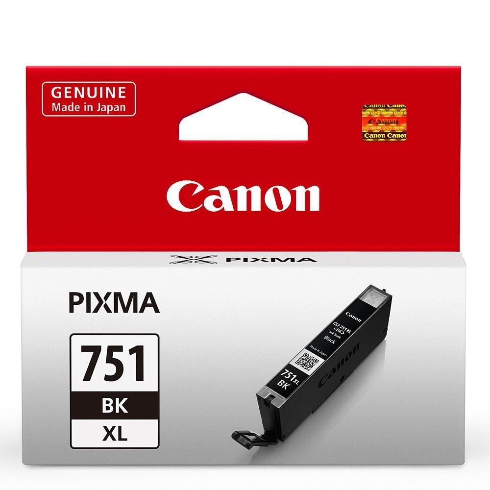 CANON CLI-751XL BK 黑色高容量 原廠墨水匣