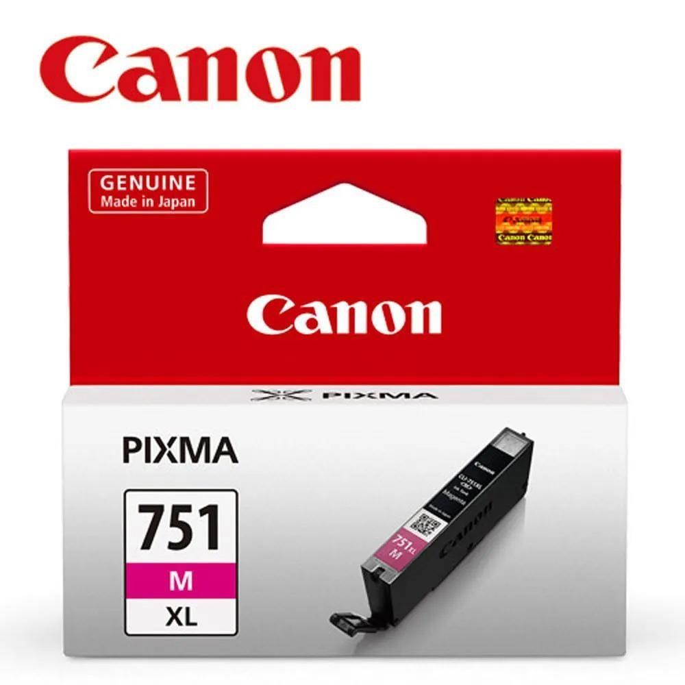 CANON CLI-751XL M 紅色高容量 原廠墨水匣