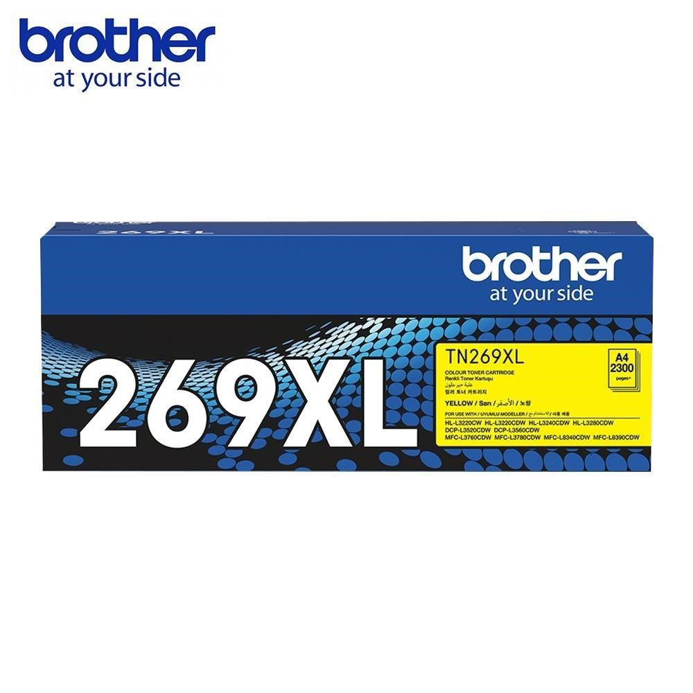Brother TN-269XL Y 原廠黃色碳粉匣 適用 L3280CDW L3760CDW L3780CDW