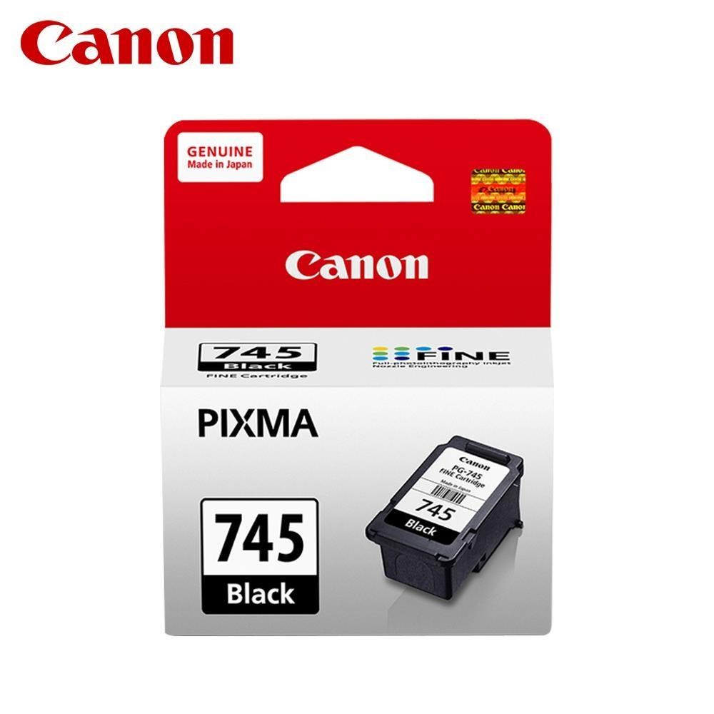 【CANON】PG-745 原廠黑色墨水匣 PG745 適 MG2470 TR4670 MX497