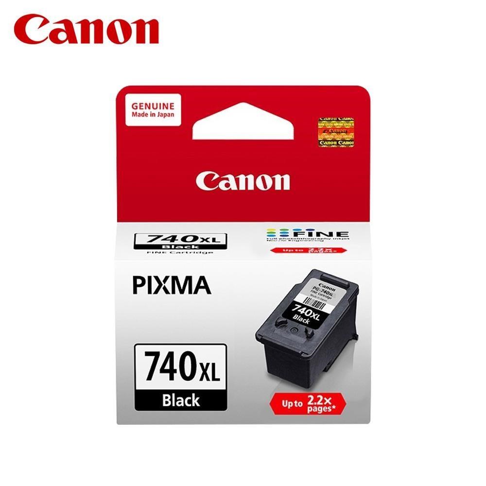 【CANON】 PG-740XL 原廠黑色高容量墨水匣 PG740XL 適 MG3670 MG2170 MG3170
