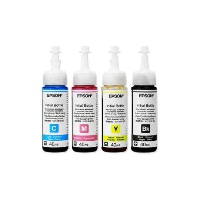 EPSON T664 40ML 原廠四色一組墨水 全新無彩盒