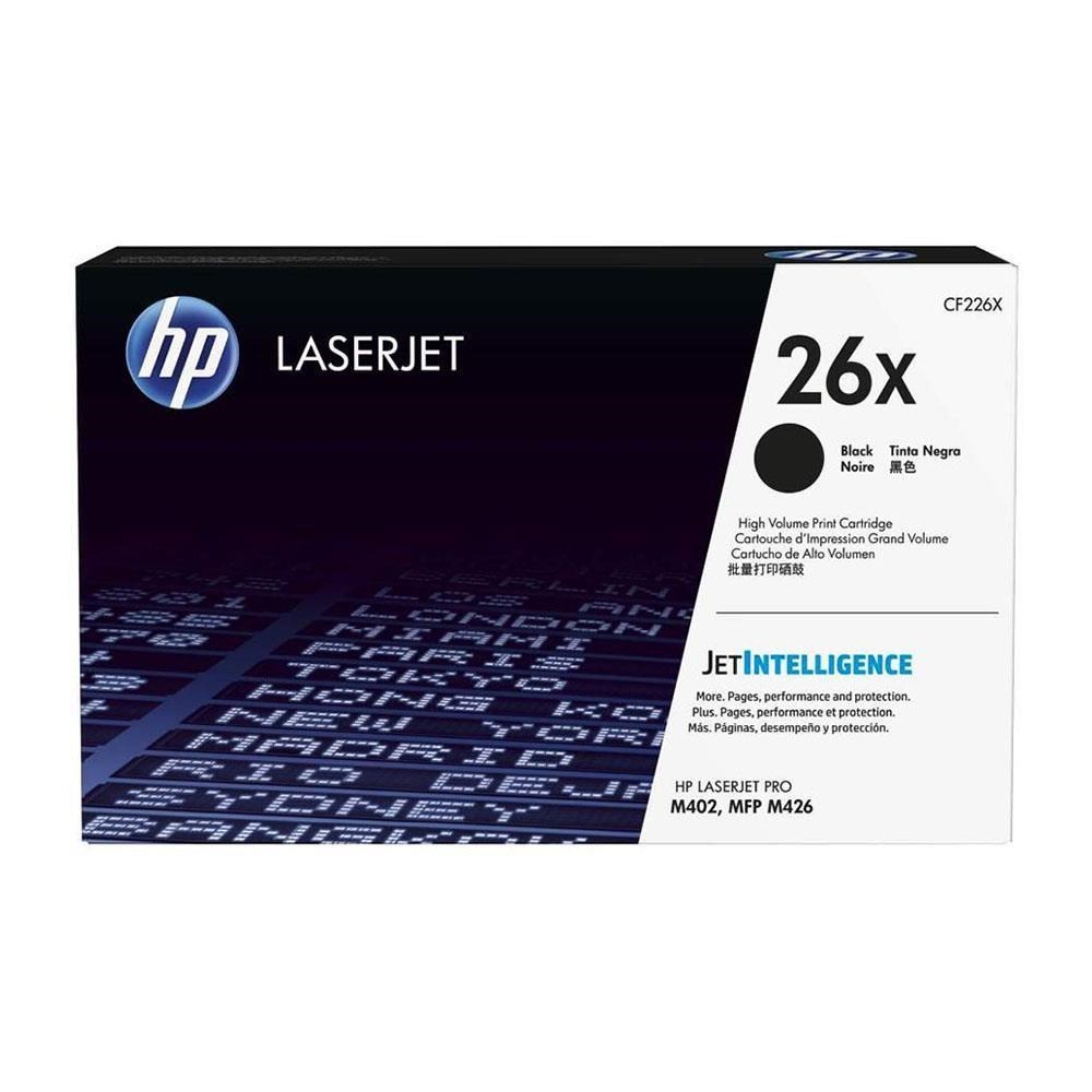 HP 26X 高印量黑色原廠碳粉匣 CF226X 適用 M402dw/M426fdn/M426fdw