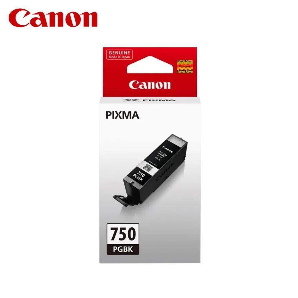 【CANON】PGI-750 PGBK 原廠黑色標準容量墨水匣 適用 IP7270 IX6770