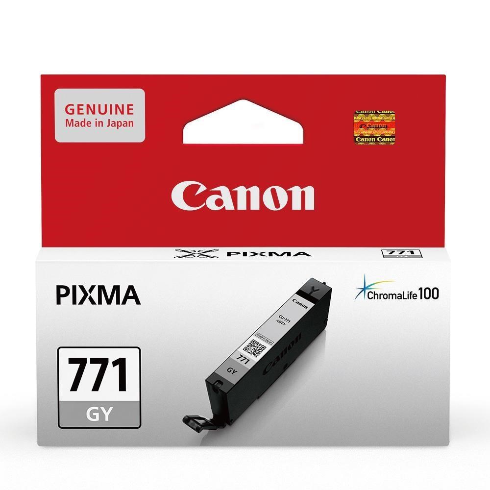 CANON CLI-771GY 灰色 原廠墨水匣