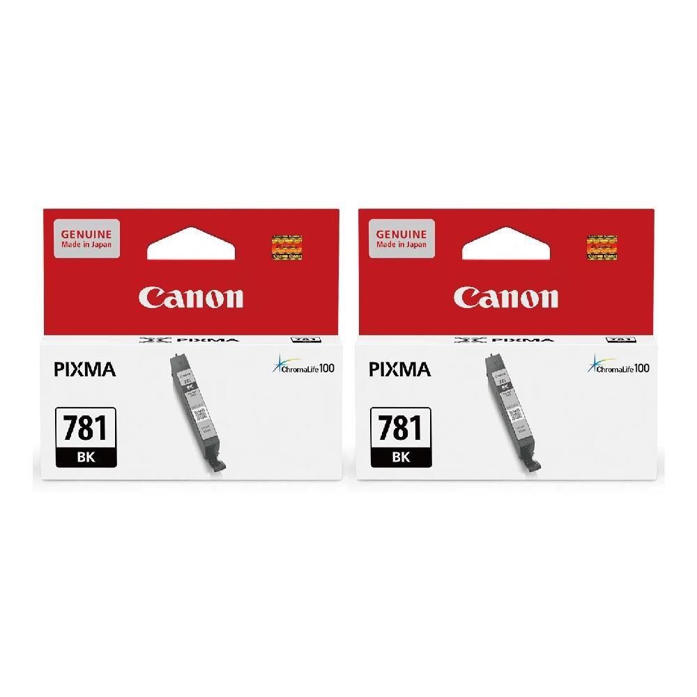 CANON CLI-781BK 黑色2入 原廠墨水匣
