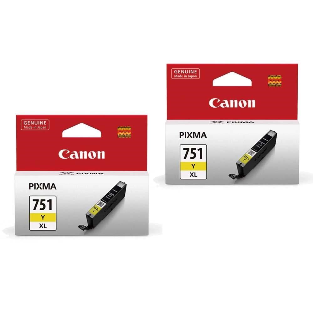CANON CLI-751XL Y 黃色2入 高容量 原廠墨水匣