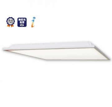 【LED柔光平板燈2入 40W】舞光 輕鋼架 平面 直下式 天花板 全電壓 白光 黃光