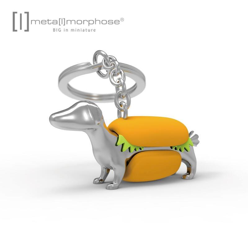 MetalmorphoseMTM 比利時 臘腸狗鑰匙圈