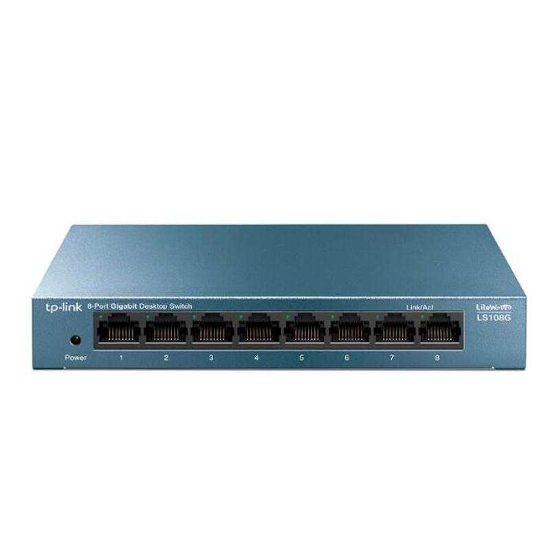 TP-Link LS108G 8埠 鐵殼 Gigabit埠 網路交換器 交換器