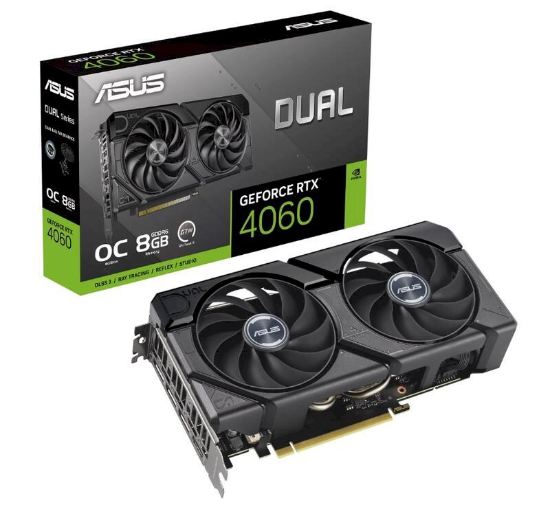 ASUS 華碩 DUAL-RTX4060-O8G-EVO 4060 顯示卡