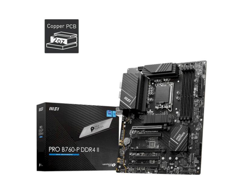 MSI 微星 PRO B760-P DDR4 II 主機板