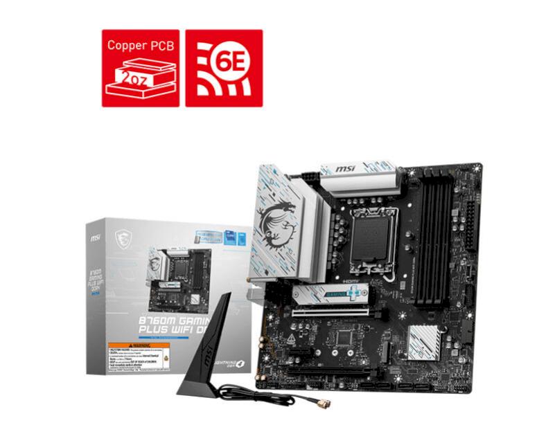 MSI 微星 B760M GAMING PLUS WIFI DDR4 主機板