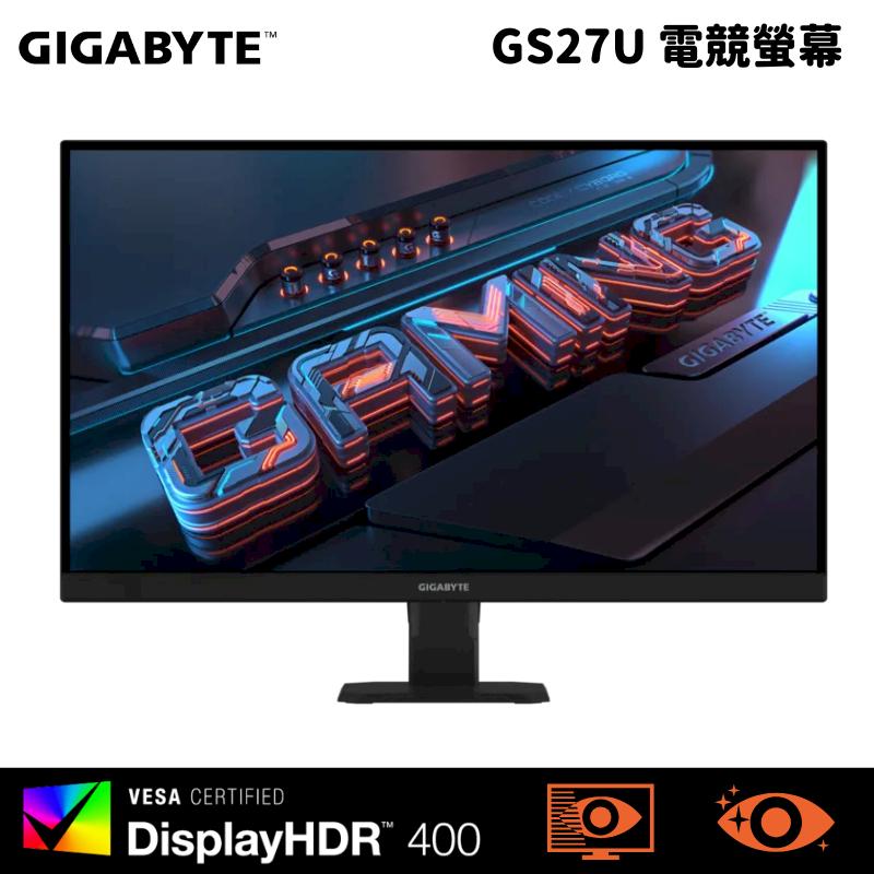 Gigabyte 技嘉 GS27U 27型 電競螢幕顯示器 (4K/160Hz/1ms/IPS)