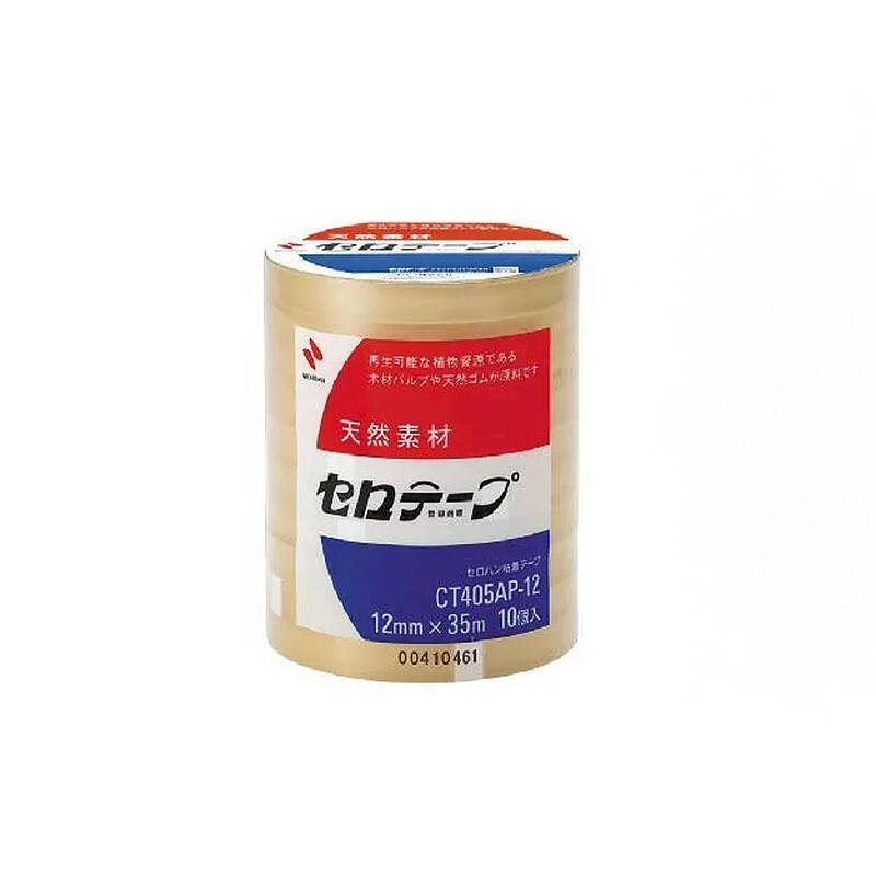 日絆 玻璃紙膠帶12mmx35M 10捲/束 CT-405AP-12