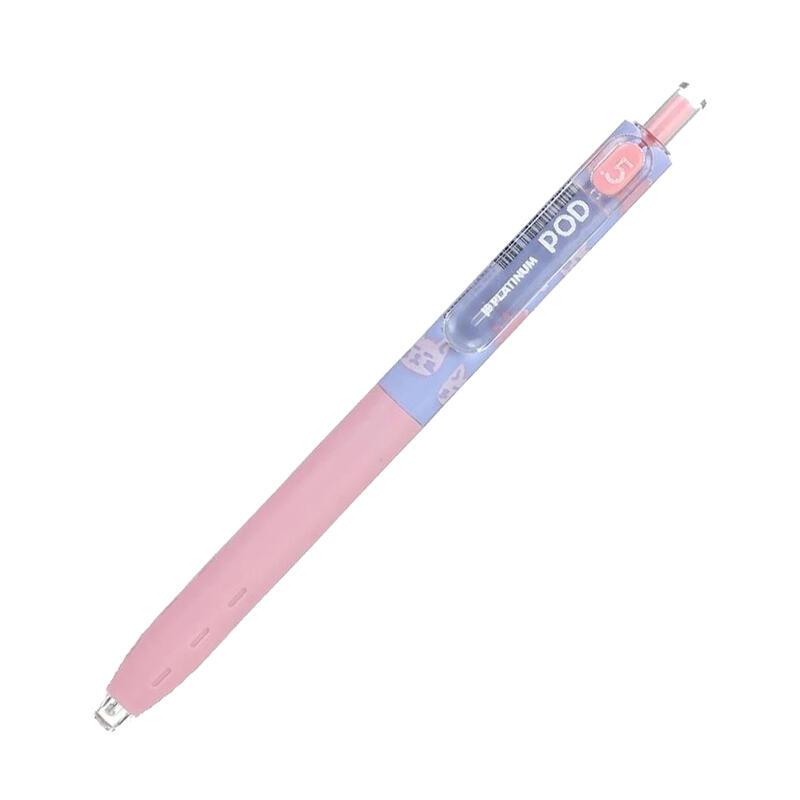 白金牌 限量版 貓咪中性筆 藍 0.5mm 36支入 / 盒 GD-35