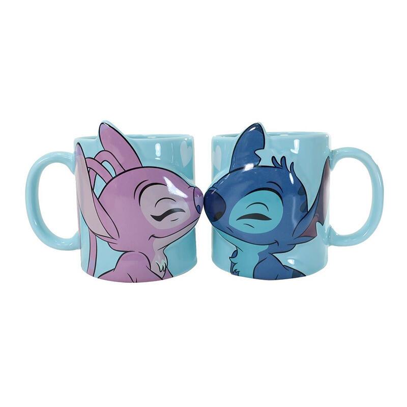 【 日本 正版 星際寶貝】 Disney 迪士尼 Stitch 史迪奇 對杯 馬克杯 茶杯 水杯 咖啡杯