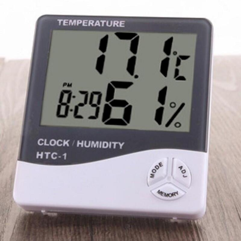 (三合一) 大螢幕溫濕度計 + 電子時鐘