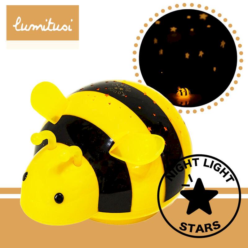 【Lumitusi】黃蜜蜂星星投射夜燈