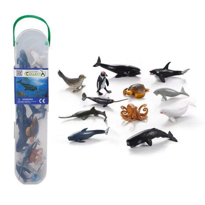 小牛津【永曄】collectA 迷你海洋生物組2(盒裝-12入)~英國高擬真模型-R1108
