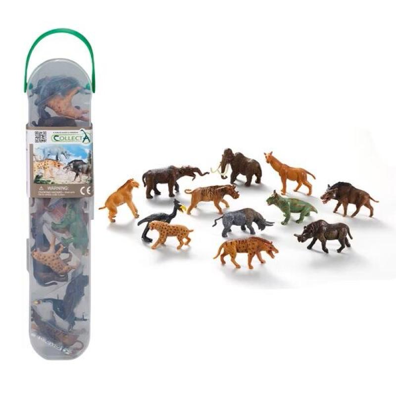 小牛津【永曄】collectA 迷你史前動物組 (盒裝-12入)~英國高擬真模型-R1100