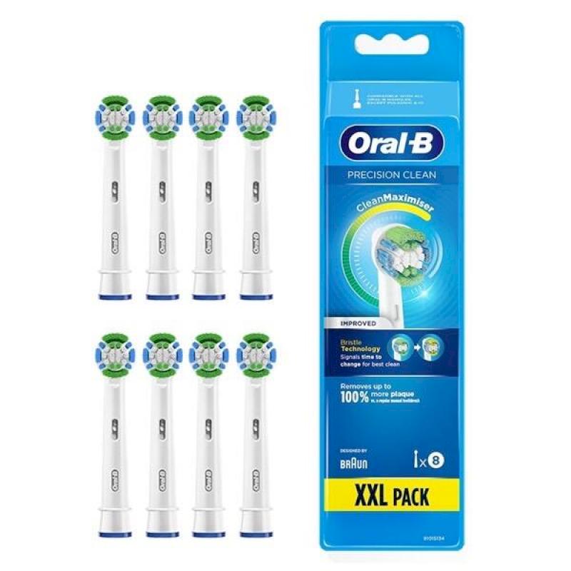 Oral-B 歐樂B基礎清潔杯型彈性刷頭EB20-8(8入)