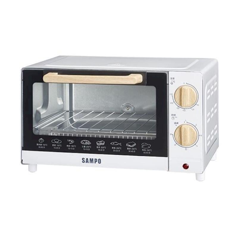 SAMPO 聲寶 10L 精緻 木紋 電烤箱 烤箱 KZ-CB10