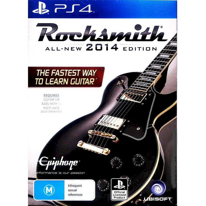 PS4 搖滾史密斯 2014 重製版 英文歐版(附音源線) Rocksmith