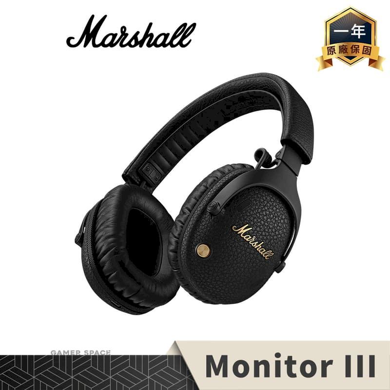 Marshall 馬歇爾 Monitor III 耳罩式藍牙耳機 無線耳機 A.N.C. 主動降噪 可折疊設計