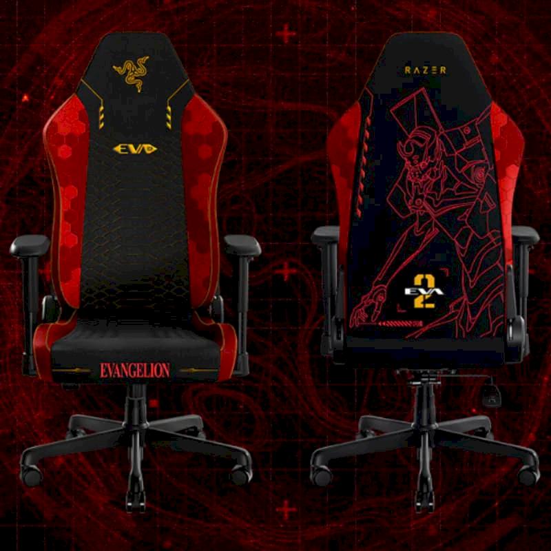 Razer 雷蛇 Iskur V2 X 電競椅 EVA-02【EVA貳號機聯名】【需自行組裝】