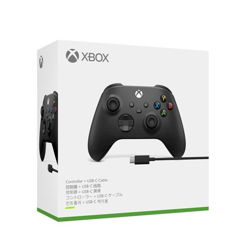 微軟 磨砂黑 XBOX 無線控制器 + USB-C纜線