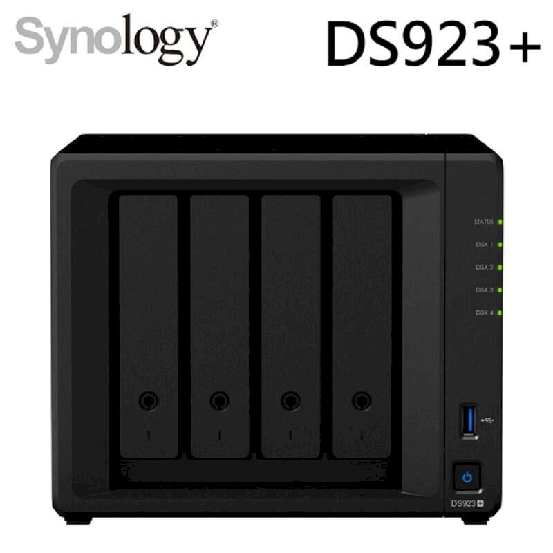 Synology 群暉 DS923+ 4Bay NAS 網路儲存伺服器