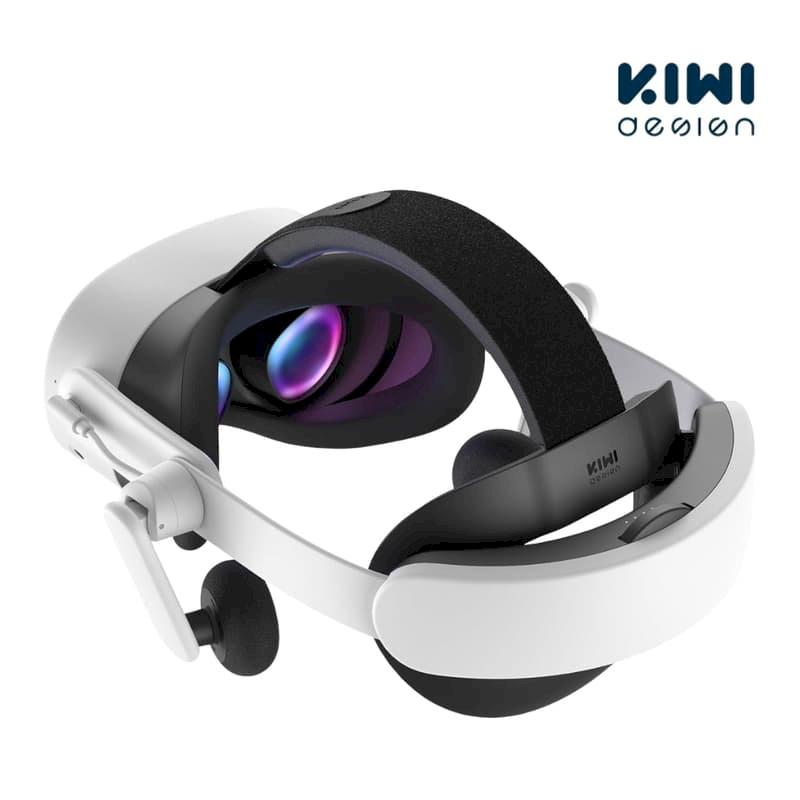 KIWI design K4 Duo 耳機電池頭戴 相容於 Quest 3/3S VR配件