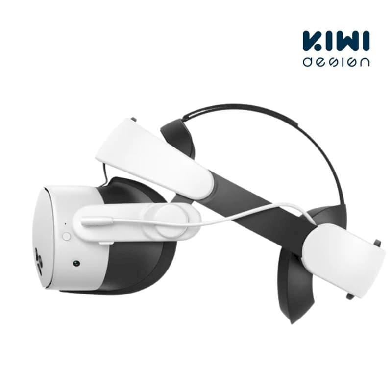 KIWI design H4 Boost 增強型 電池頭戴 相容於 Quest 3S/3 VR配件