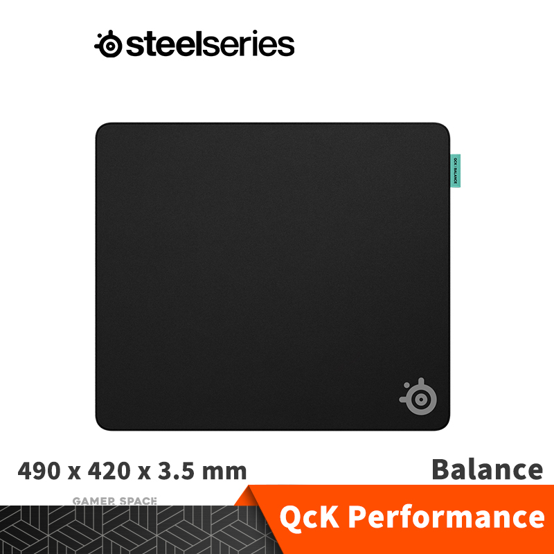 Steelseries 賽睿 Qck Perf Performance 電競滑鼠墊 Balance (平衡) L (490x420x3.5mm)
