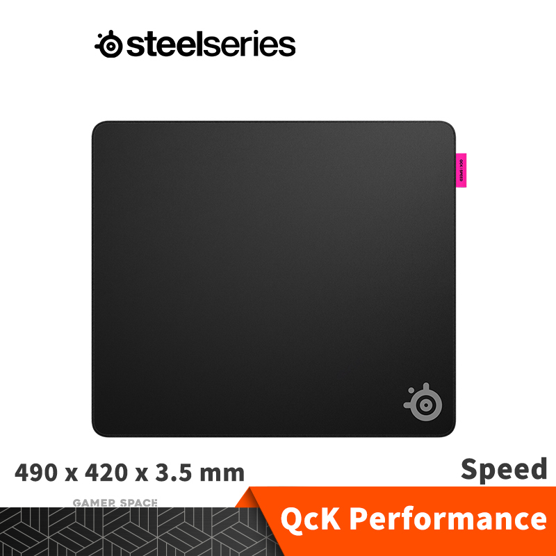 Steelseries 賽睿 Qck Perf Performance 電競滑鼠墊 Speed (速度) L (490x420x3.5mm)