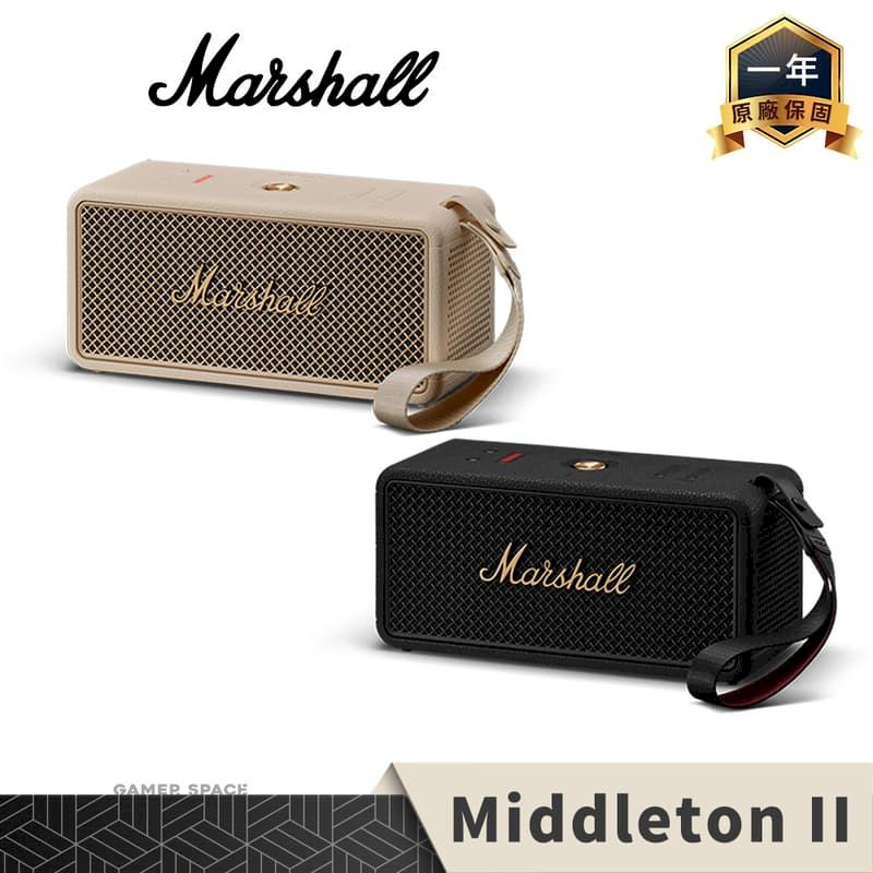 Marshall 馬歇爾 Middleton II 攜帶式藍牙喇叭 IP67 防塵防水 無線喇叭