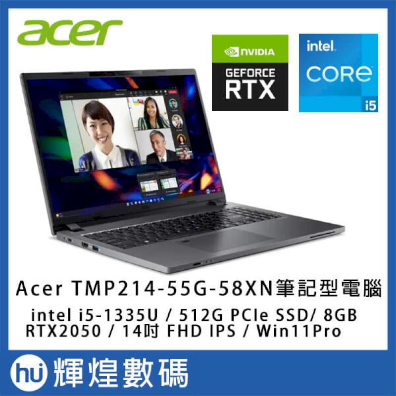 ACER TravelMate TMP214 i5-1335U/8GB/512GB/Win11Pro/RTX2050