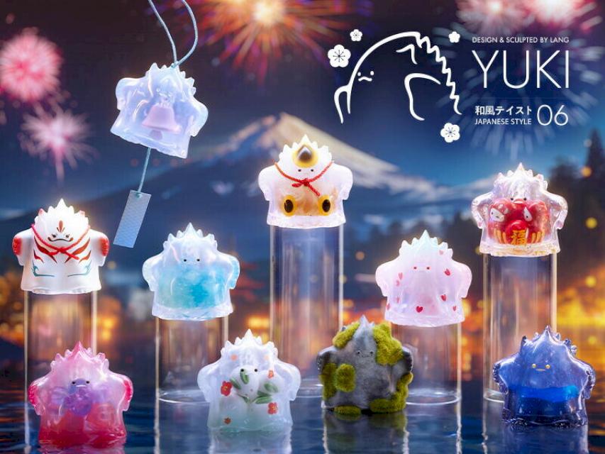 POP MART 泡泡瑪特 日本限定 YUKI 和風系列 盲盒 公仔 手辦 玩具 生日禮物 日本代購