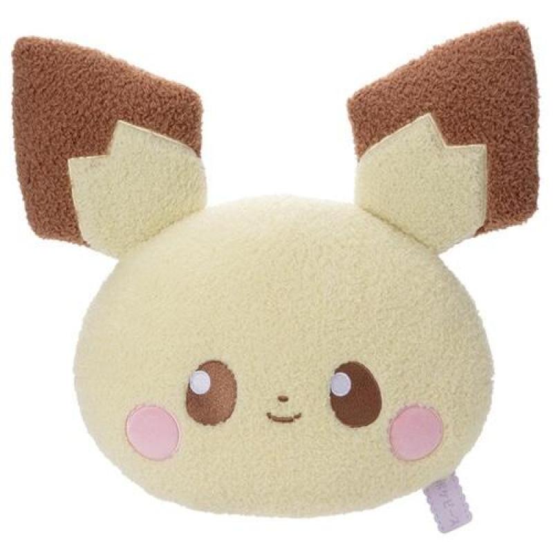 寶可夢中心 皮丘臉部抱枕 POKEPEACE TTA T-ARTS 絨毛玩偶