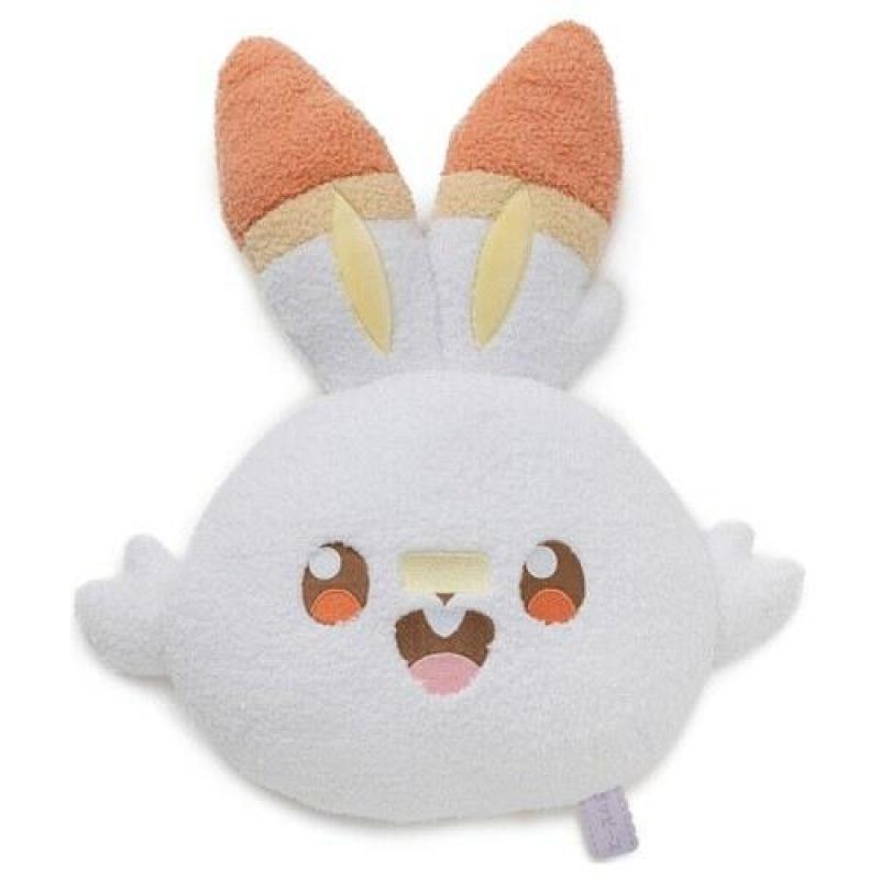 TAKARA TOMY 精靈寶可夢 PokePeace 炎兔兒臉部抱枕 絨毛玩偶T-ARTS TTA